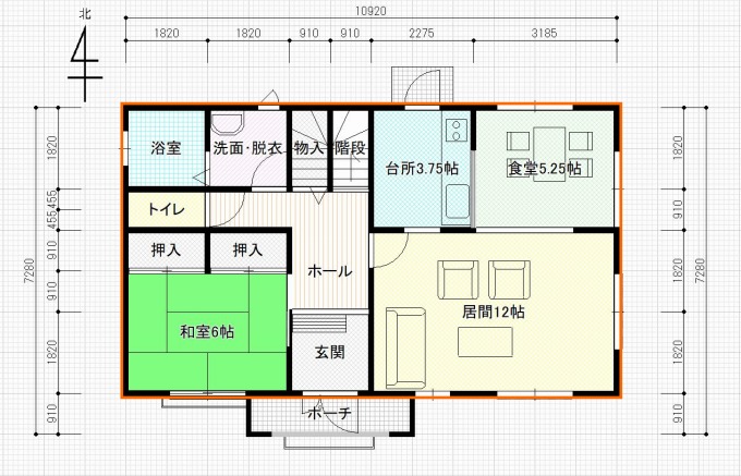 家相における家の中心の出し方 流派によって違いがある 家相コンシェルジュ